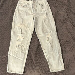 wild fable Light Blue High-Rise Mom Jeans